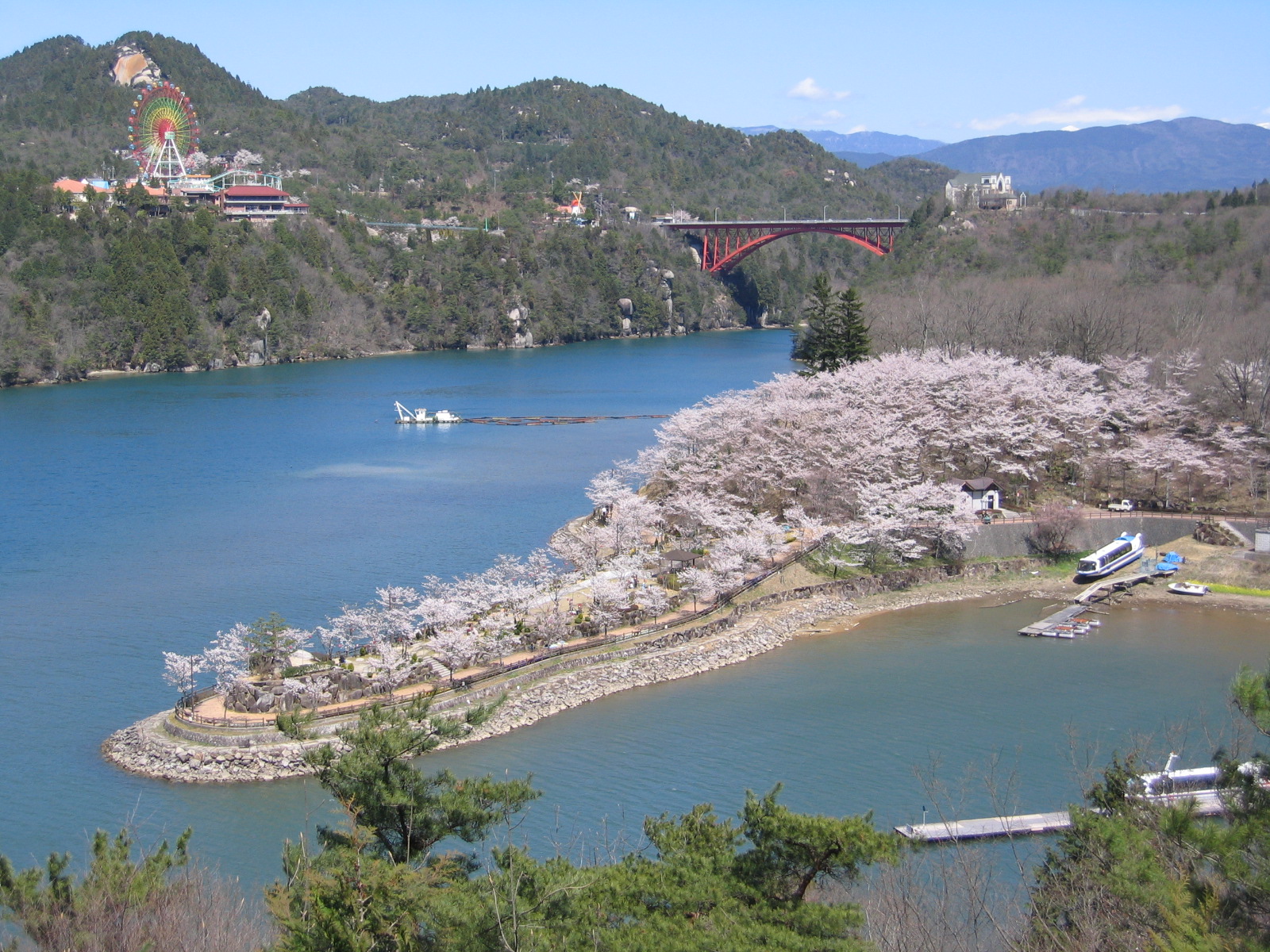 桜の恵那峡 え な恵那 岐阜県恵那市観光サイト 一般社団法人恵那市観光協会